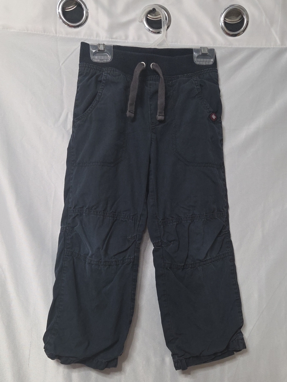 Carter's Dark Navy Pull-On Jogger Pants with Drawstring [1739]
